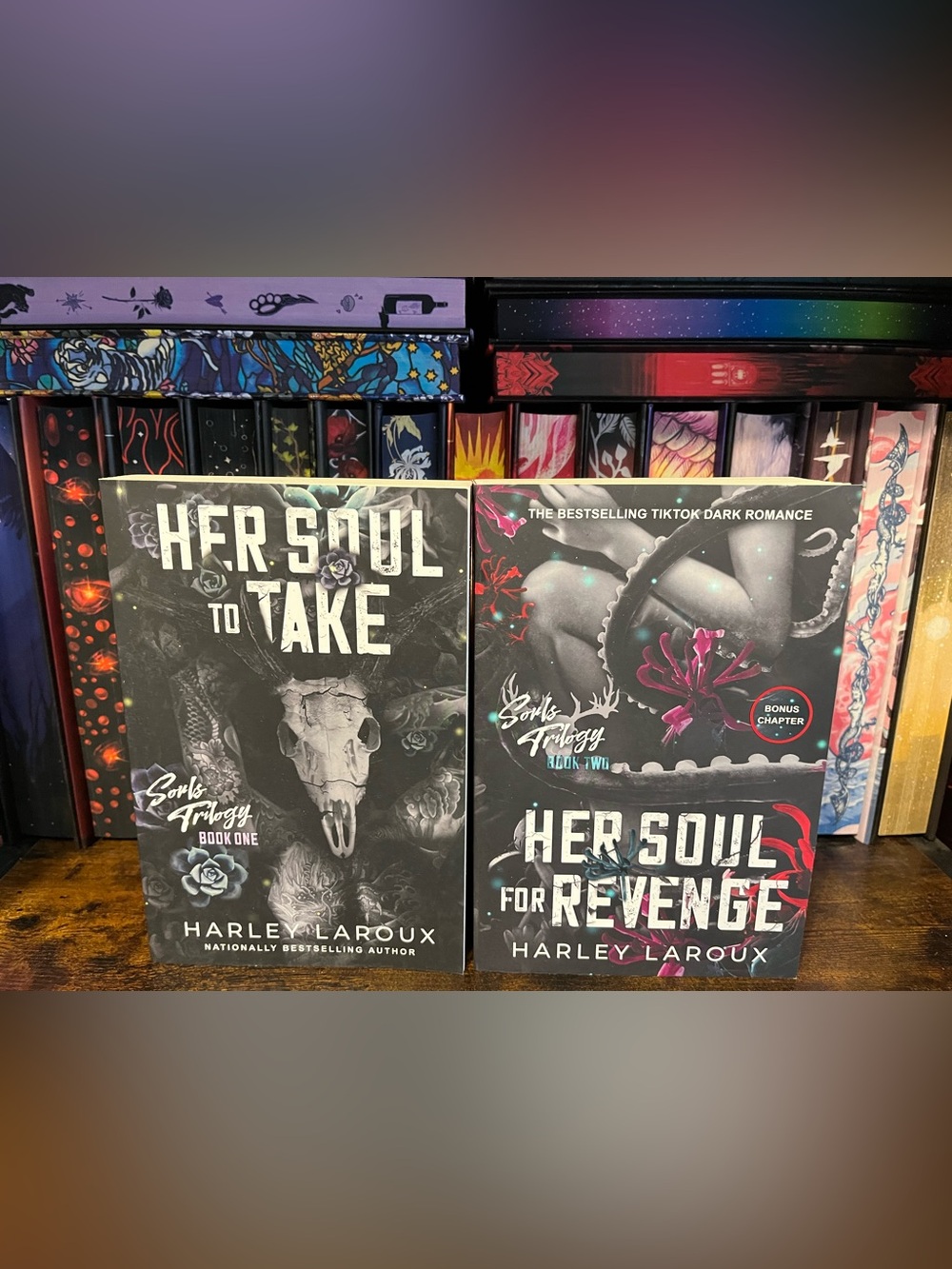 Her Soul To Take & Her Soul To Revenge by Harley Laroux New